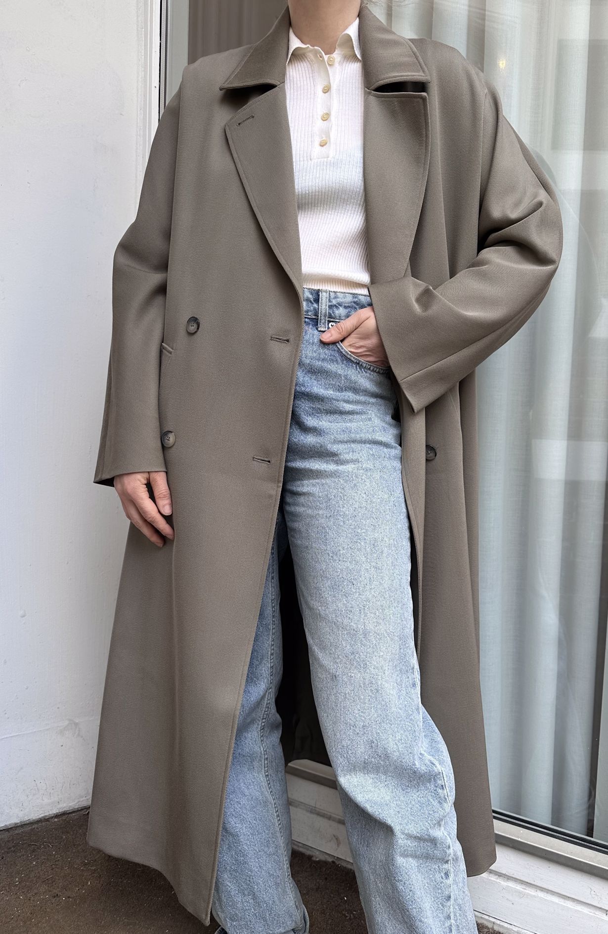 Iblamelulu Matteo Coat sand